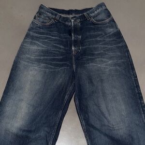 Acne Studios 2023M Super Baggy Broadway Jeans in Mid